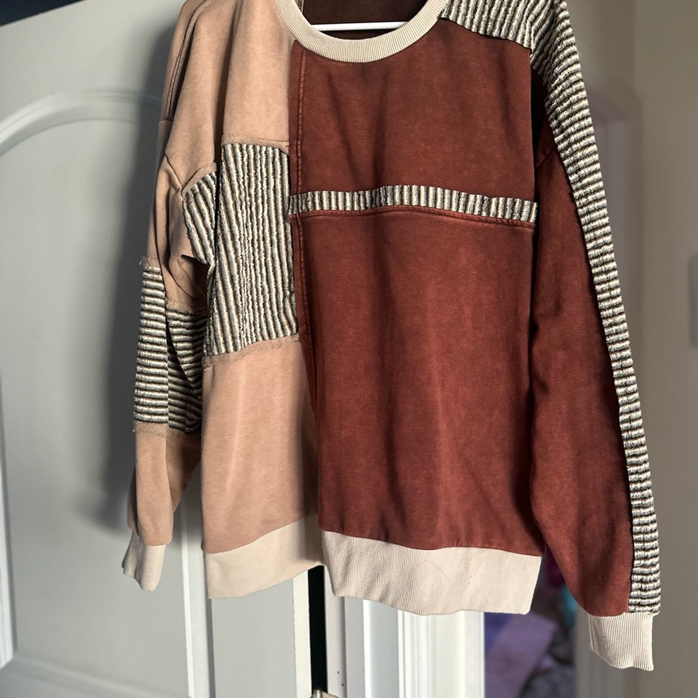 Patchwork women’s  Sweater - Multicolor